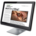 Oral Health Fact Sheet monitor