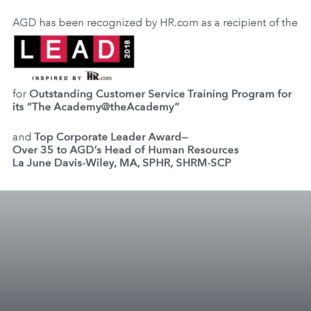 AGD_HR award