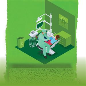 Green Dental Office Graphic 