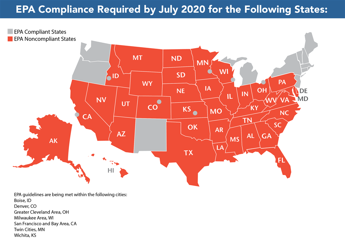 EPA compliance map_8_13_19 EPA compliance map_8_13_19
