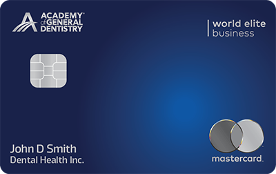 AGD Business Credit Card Sample