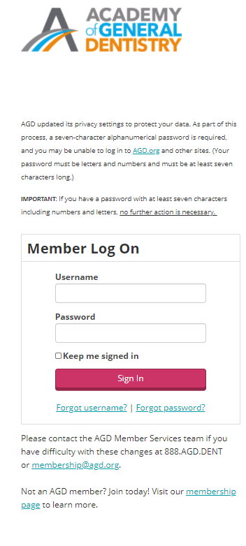 Login Page