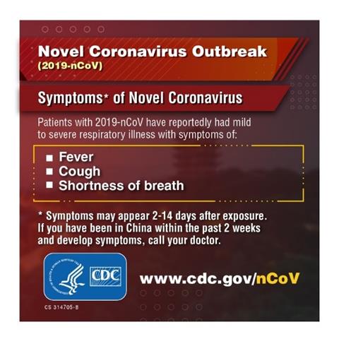 CDC Novel Coronavirus CDC Novel Coronavirus Information