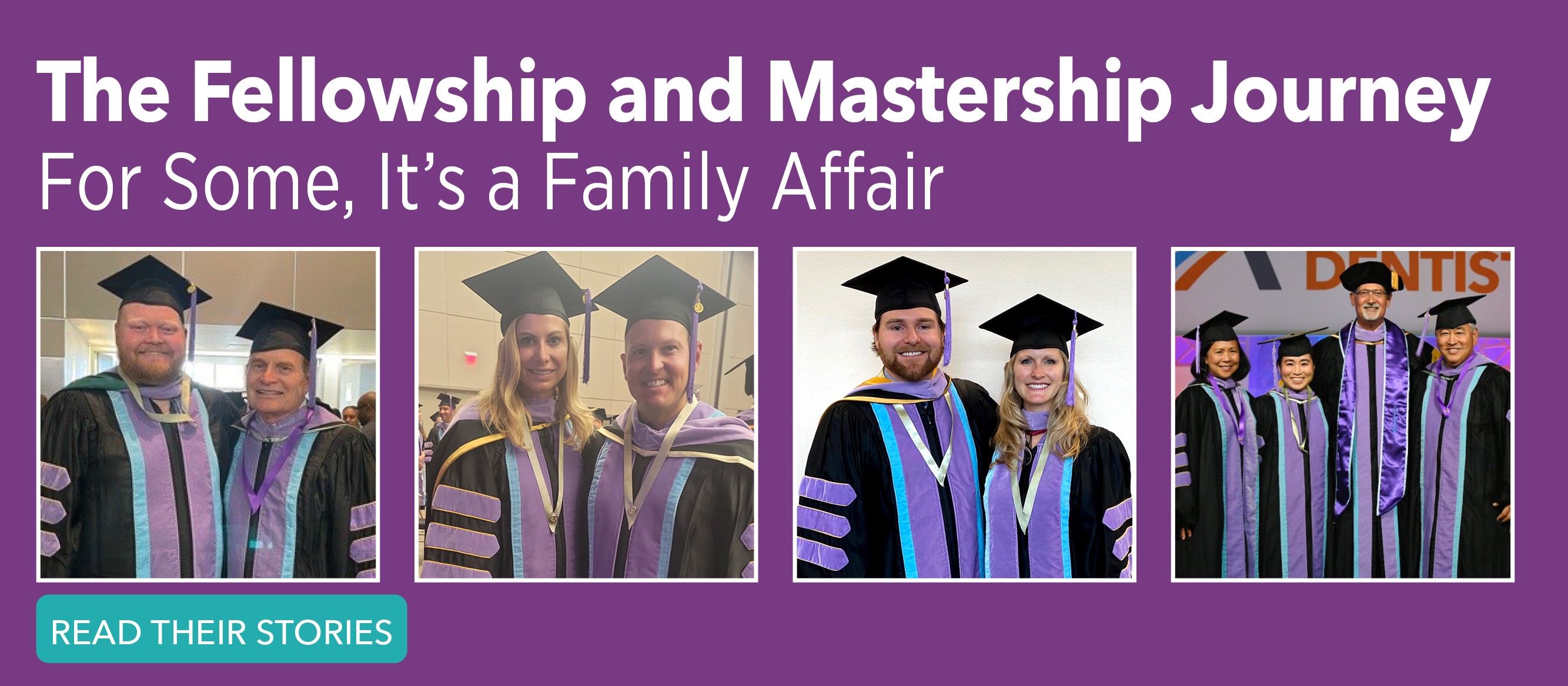 The Fellowship and Mastership Journey: For Some, It’s a Family Affair 